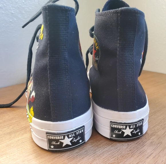 KITH x Looney Tunes x Chuck Taylor All Star 1970 High 'Black'Favorite Men 8.5 - Picture 4 of 9